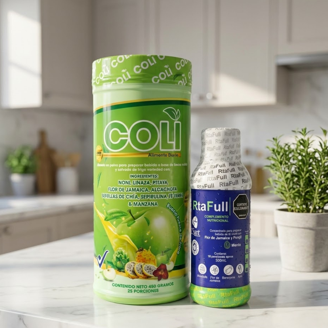 Combo Coli +  RtaFull | Bienestar Digestivo y Sensación de Ligereza