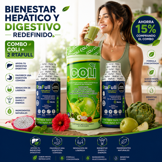 Combo Coli + 2 RtaFull | Bienestar Digestivo y Sensación de Ligereza